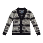 Guess Cardigan Bicolore con Loghi Bianco per Bambino N5BR06Z2BB0XJ BIANCO GUESS 