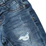 Guess Jeans tinta unita con Girovita Regolabile Blu per Neonato N5RA01D46T0 BLU GUESS 