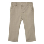 Guess Completo 2Pz Pantalone tinta unita con Elastico In Vita-Camicia Fango per Bambino N5RG03 FANGO GUESS 