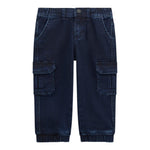 Guess Jeans tinta unita con Tasconi Blu per Bambino N5Y03KCY70 BLU GUESS 