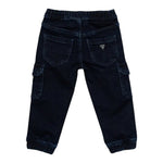 Guess Jeans tinta unita con Tasconi Blu per Bambino N5Y03KCY70 BLU GUESS 