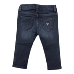 Guess Jeans tinta unita con Girovita Regolabile Blu per Neonato N5YA01D5QU0N BLU GUESS 