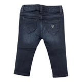 Guess Jeans tinta unita con Girovita Regolabile Blu per Neonato N5YA01D5QU0N BLU GUESS 