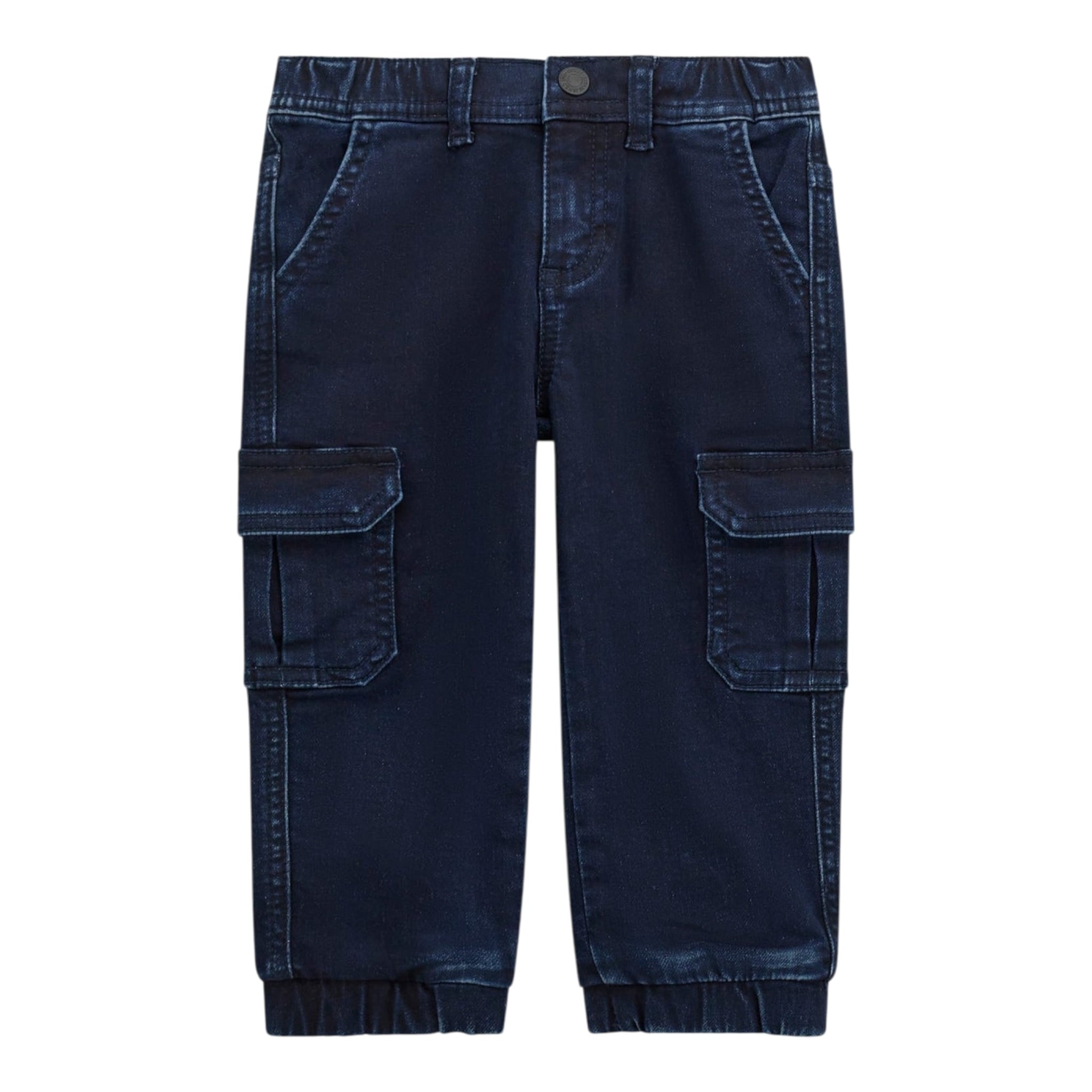 Guess Jeans tinta unita con Elastico In Vita Blu per Bambino N5YA03KCY70 BLU GUESS 