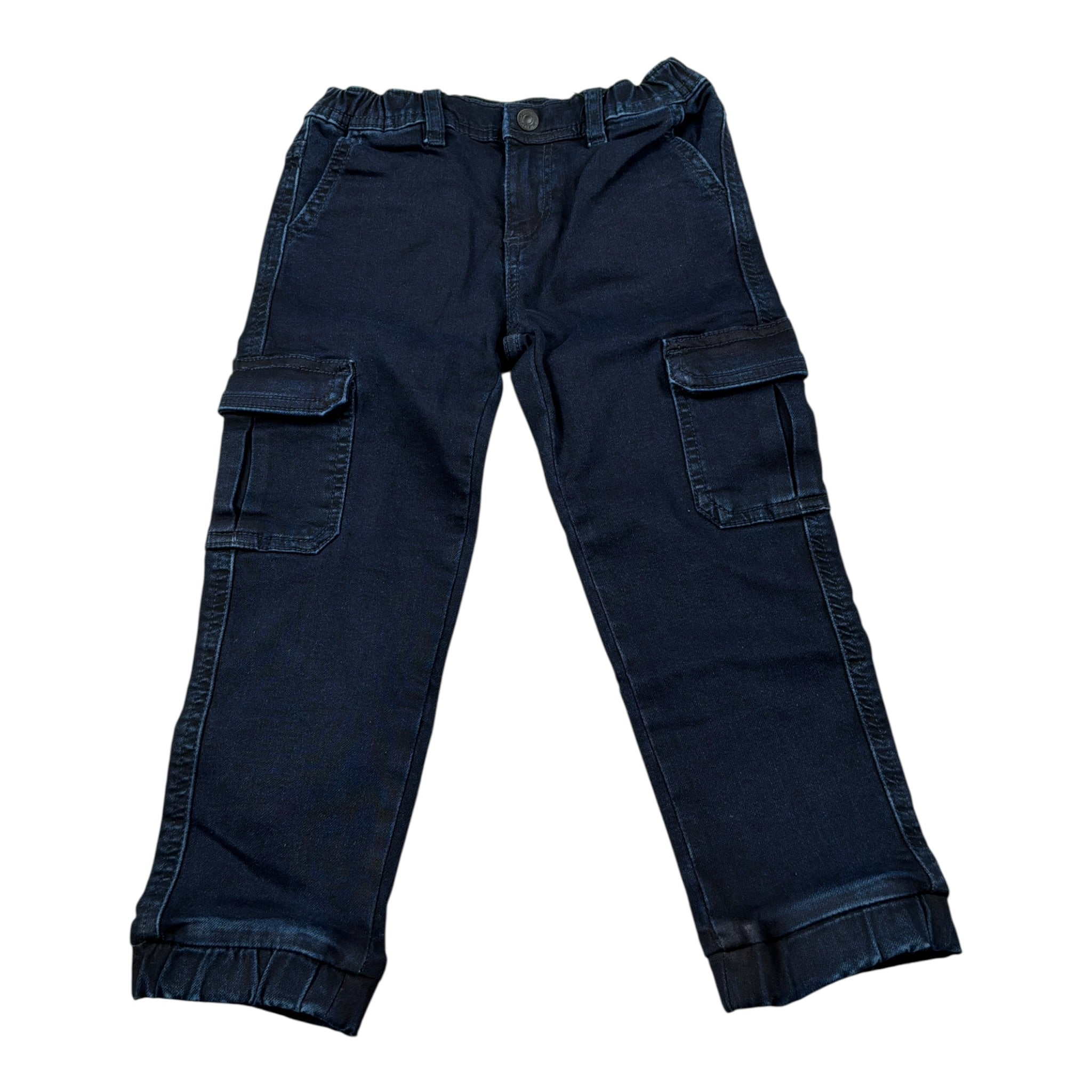 Guess Jeans tinta unita con Elastico In Vita Blu per Bambino N5YA03KCY70JXX BLU GUESS 