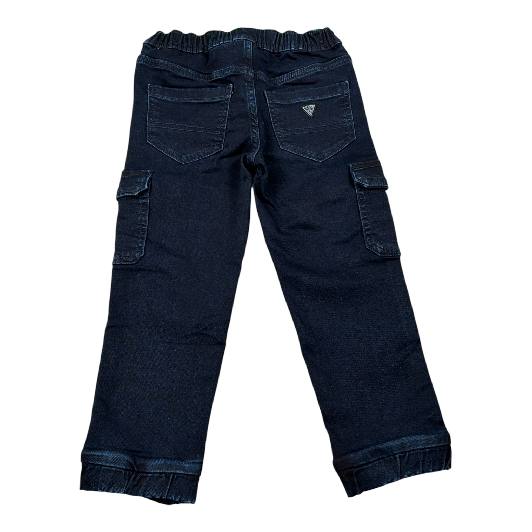 Guess Jeans tinta unita con Elastico In Vita Blu per Bambino N5YA03KCY70JXX BLU GUESS 