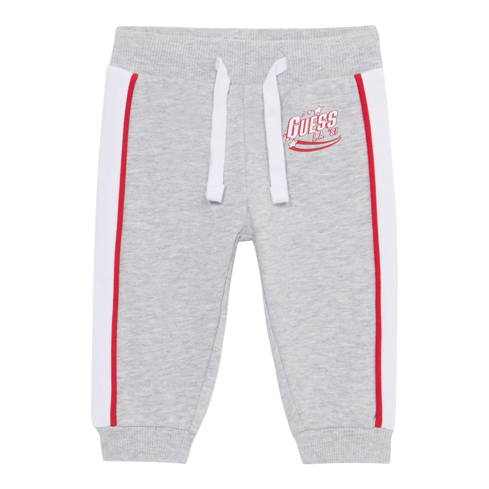 Guess Completo 2Pz Felpa-Pantalone tinta unita Grigio per Bambino N5YG01KA6R4 GRIGIO GUESS 