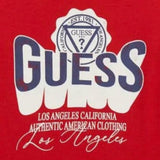 Guess Shirt tinta unita con Stampa Rosso per Neonato N5YI13K8HM0X ROSSO GUESS 