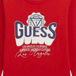 Guess Shirt tinta unita con Stampa Rosso per Bambino N5YI13K8HM0XX ROSSO GUESS 
