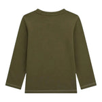 Guess Shirt tinta unita con Stampa Verde per Neonato N5YI15K8HM4XN VERDE GUESS 
