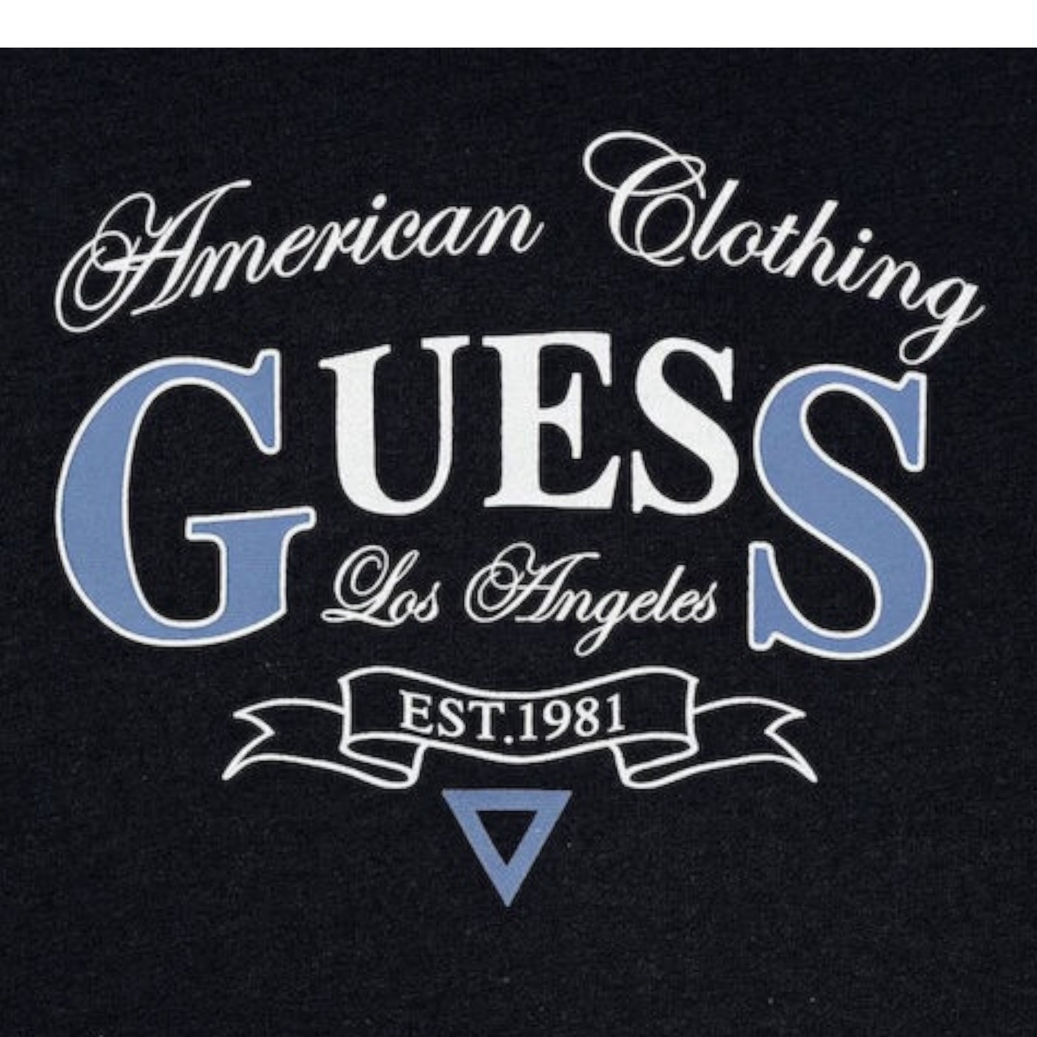 Guess Shirt tinta unita con Stampa Blu per Neonato N5YI21K8HM4X BLU GUESS 