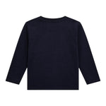Guess Shirt tinta unita con Stampa Blu per Bambino N5YI21K8HM4XXX BLU GUESS 
