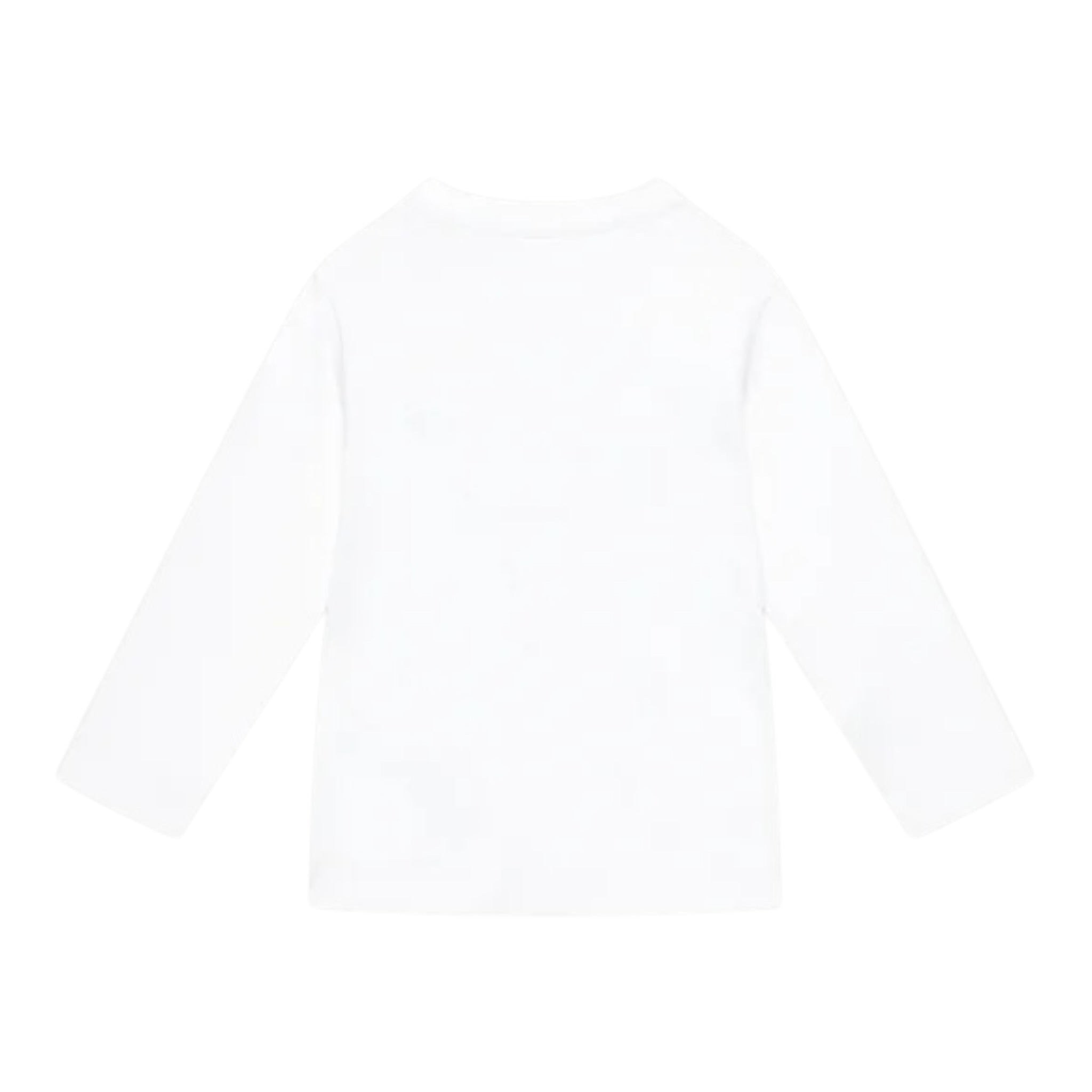 Guess Shirt tinta unita con Logo Bianco per Neonato N5YI24K8HM4X BIANCO GUESS 