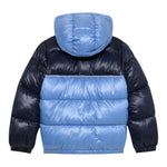 Guess Giubbino Bicolore con Cappuccio Blu per Neonato N5YL00W5GY0 BLU GUESS 