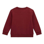 Guess Felpa Chiusa Girocollo tinta unita Bordeaux per Neonato N5YQ05KAD74 BORDEAUX GUESS 