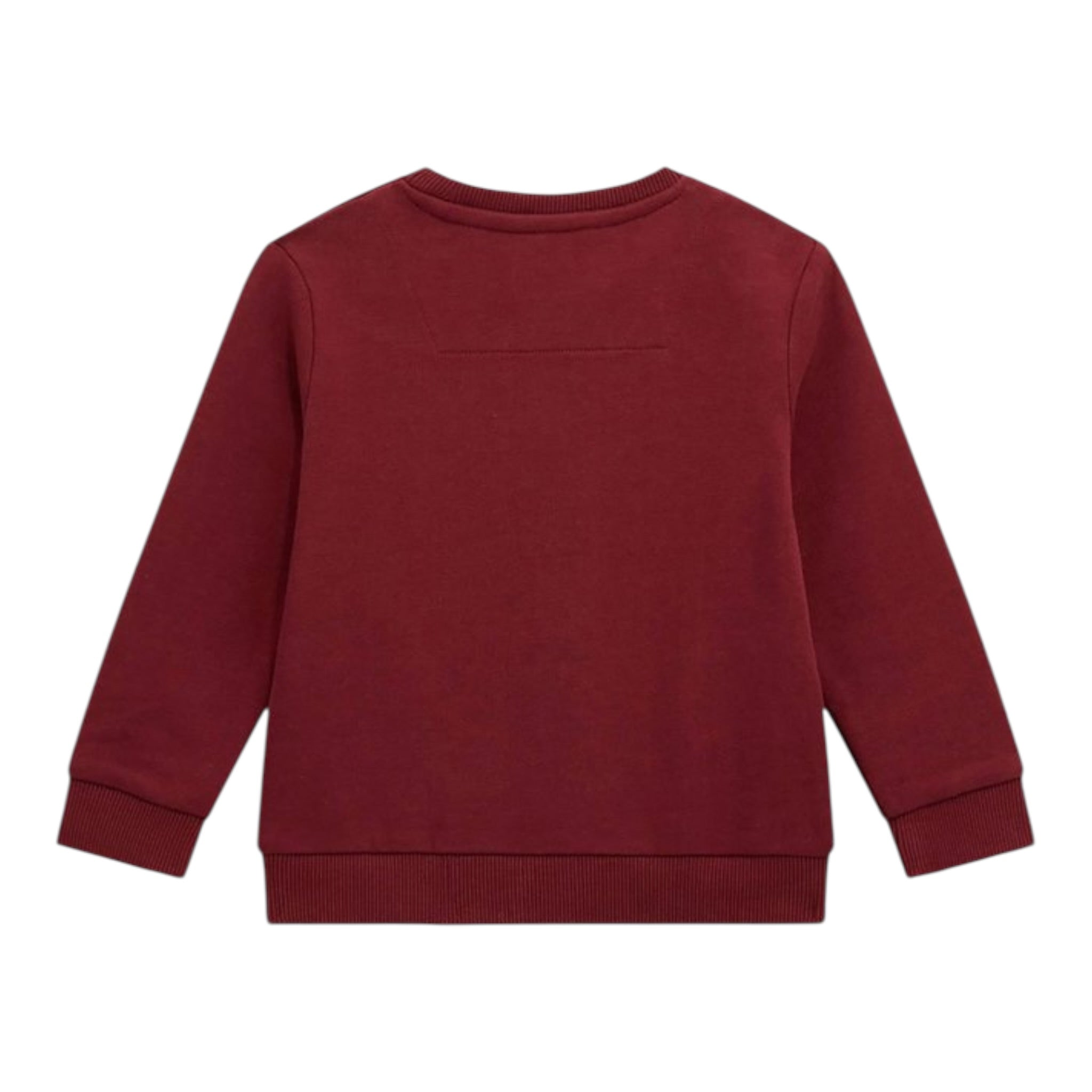 Guess Felpa Chiusa Girocollo tinta unita Bordeaux per Neonato N5YQ05KAD74 BORDEAUX GUESS 