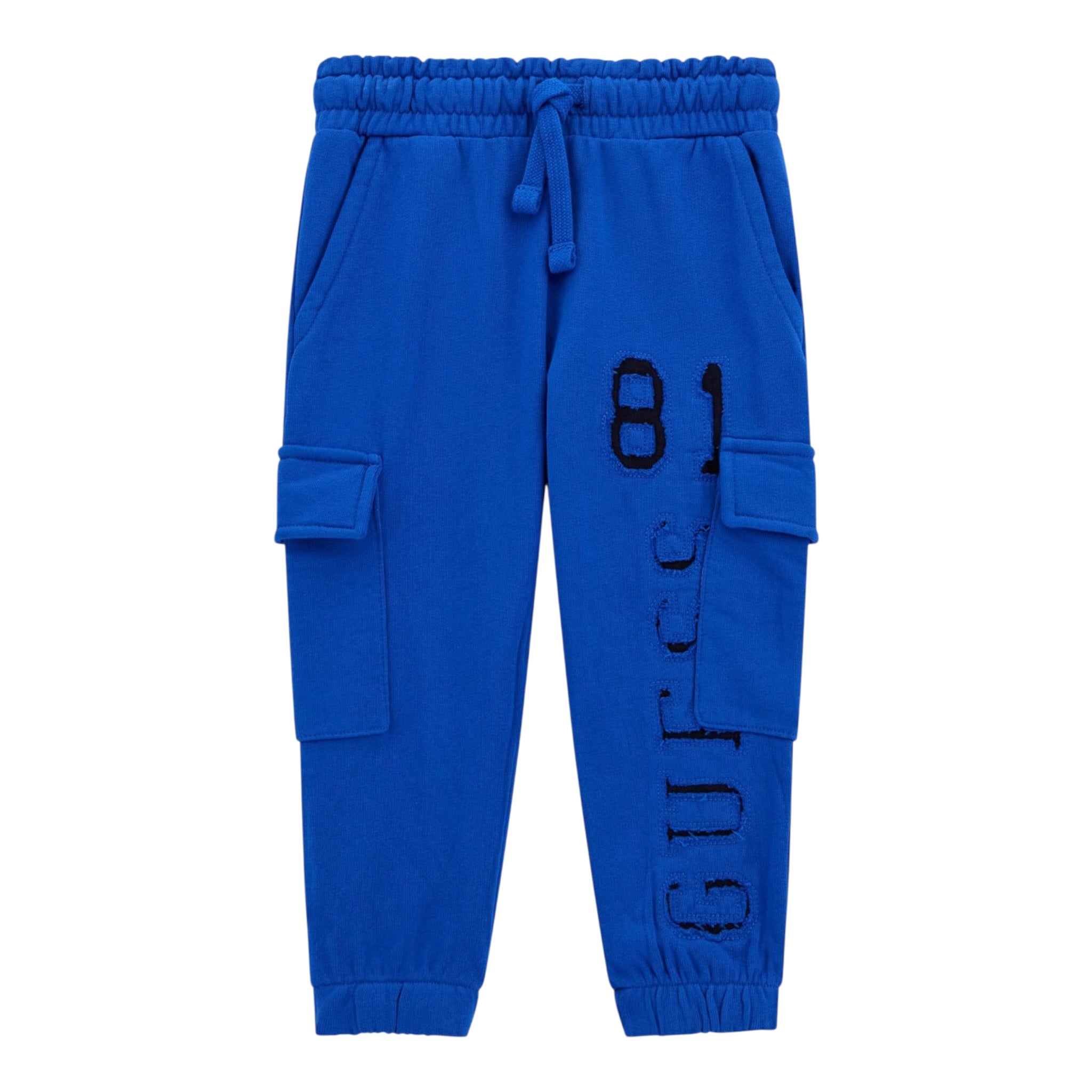 Guess Pantalone Modello Tuta tinta unita con Elastico In Vita Cobalto per Bambino N5YQ13KAD74 COBALTO GUESS 