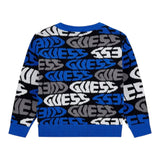Guess Maglia tinta unita Logata Nero per Neonato N5YR00Z3GV0 NERO GUESS 