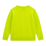 Guess Maglia tinta unita con Stampa Verde per Neonato N5YR01Z0140 VERDE GUESS 