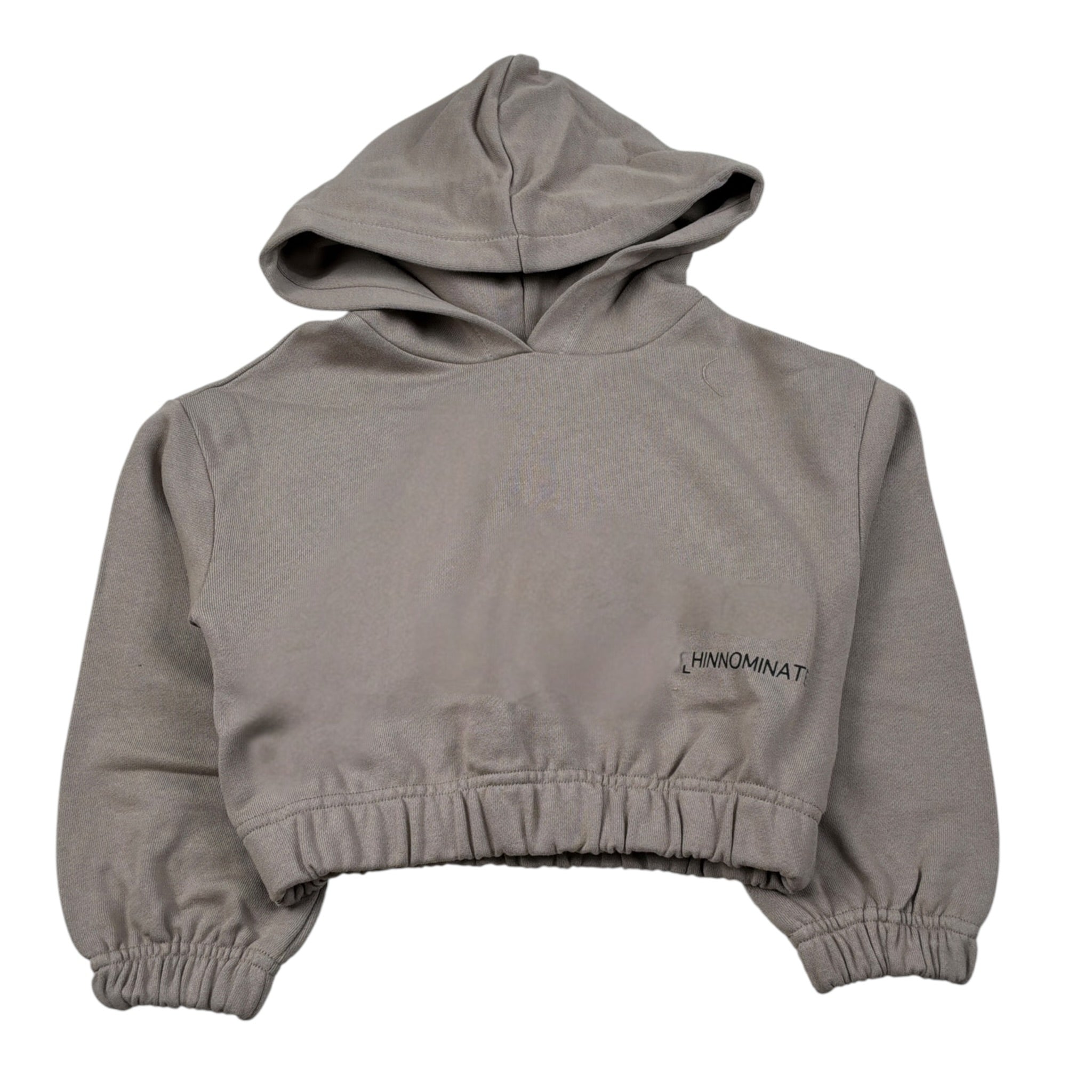 Hinnominate Felpa Chiusa con Cappuccio tinta unita Fango per Bambina 3641FY00120 FANGO HINNOMINATE 