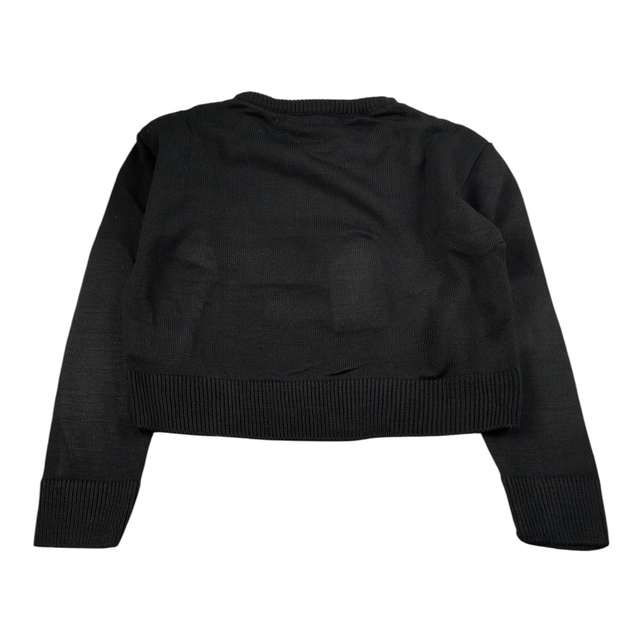 Hinnominate Maglia tinta unita con Stampa Nero per Bambina 3641WY00160 NERO HINNOMINATE 