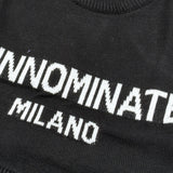 Hinnominate Maglia tinta unita con Stampa Nero per Bambina 3641WY00160 NERO HINNOMINATE 