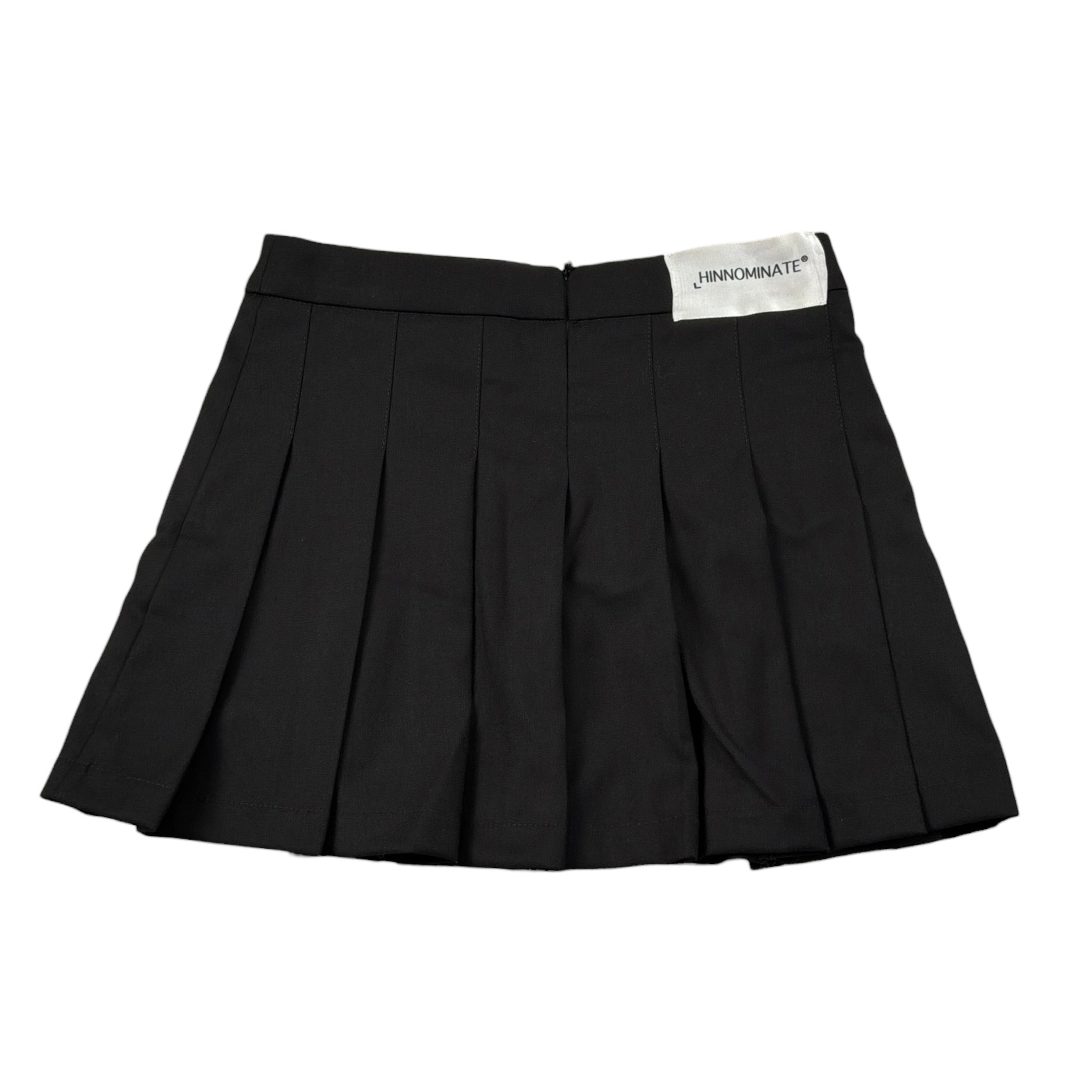 Hinnominate Gonna tinta unita Modello Tennis Nero per Bambina 3642G00199 NERO HINNOMINATE 