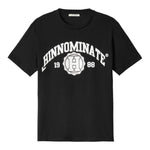 Hinnominate T-Shirt Girocollo tinta unita con Logo Nero per Bambino 36UXM00228 NERO HINNOMINATE 