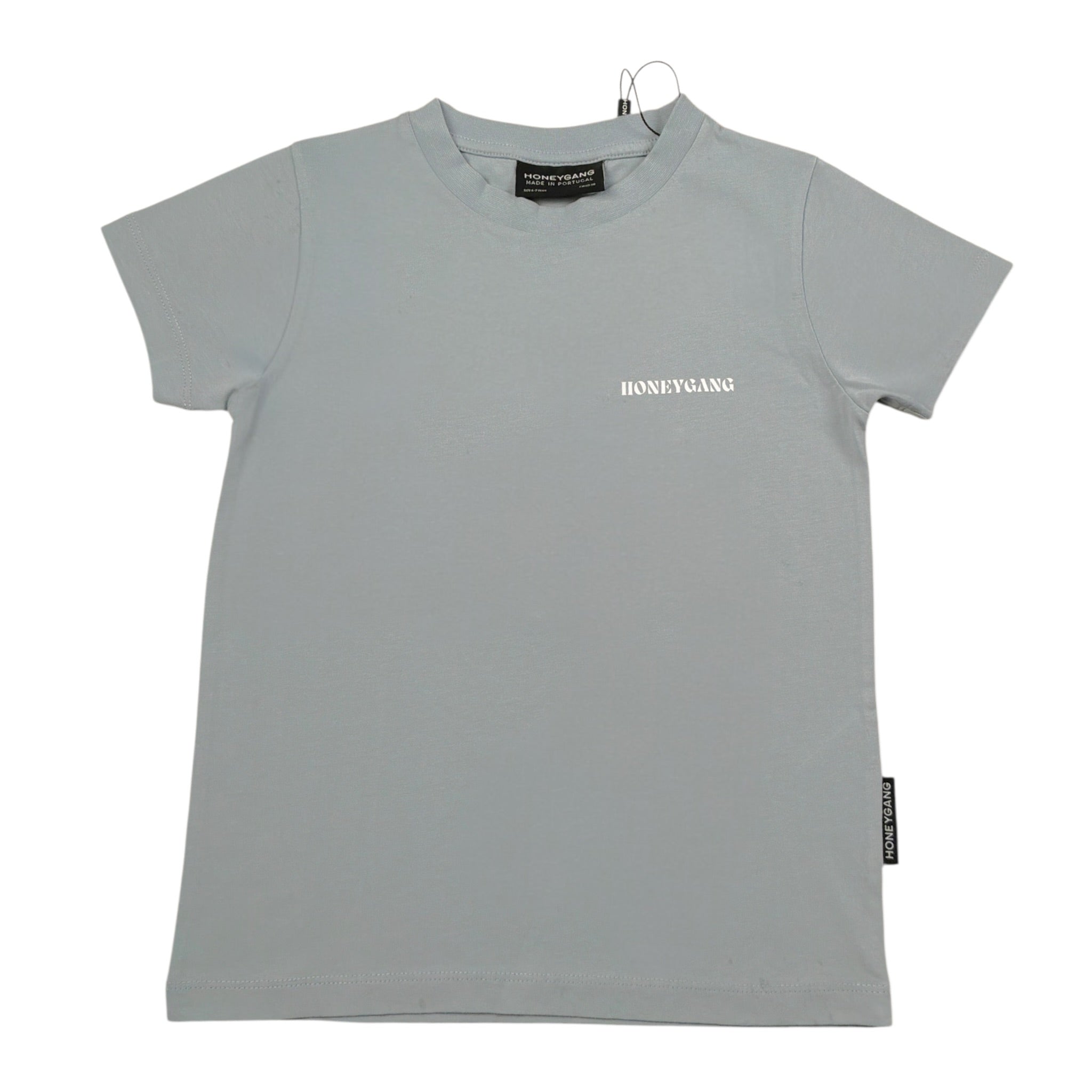 Honeygang T-Shirt tinta unita con Stampa Polvere per Bambino BACKPRINT POLVERE HONEYGANG 