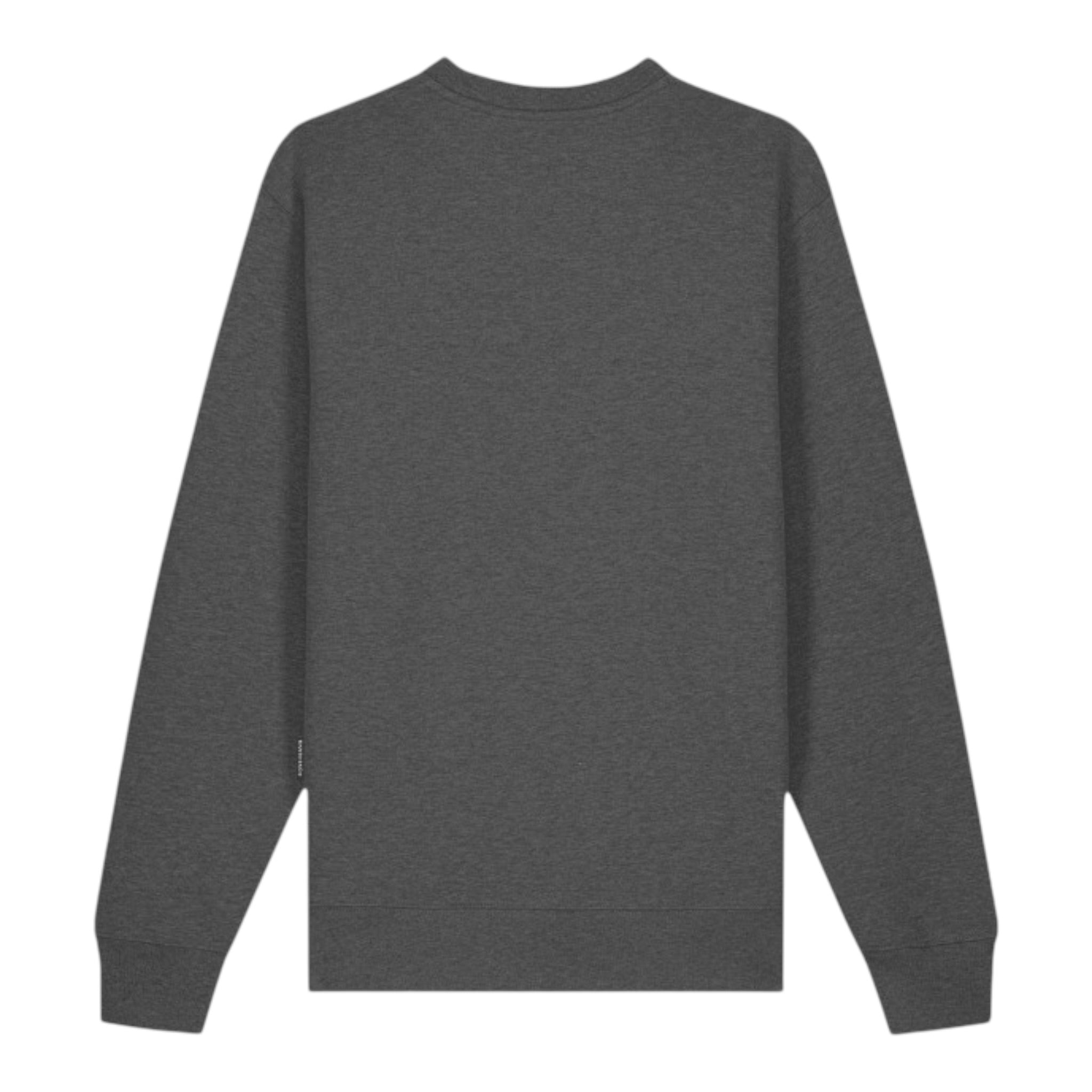Honeygang Felpa Girocollo tinta unita con Stampa Grigio per Bambino PULLOVER GRIGIO HONEYGANG 