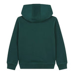 Hugo Felpa tinta unita con Cappuccio E Stampa Verde per Bambino G00164 VERDE HUGO 