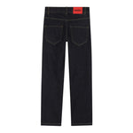 Hugo Jeans tinta unita con Logo Blu per Bambino G00191 BLU HUGO 
