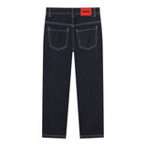 Hugo Jeans tinta unita con Logo Blu per Bambino G00193 BLU HUGO 