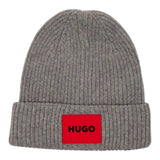 Hugo Cappello tinta unita con Logo Grigio per Bambino G00259 GRIGIO HUGO 