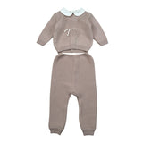 I Delfi Completo 2Pz Maglia-Pantalone Beige per Neonato 24A4181 BEIGE I DELFI 