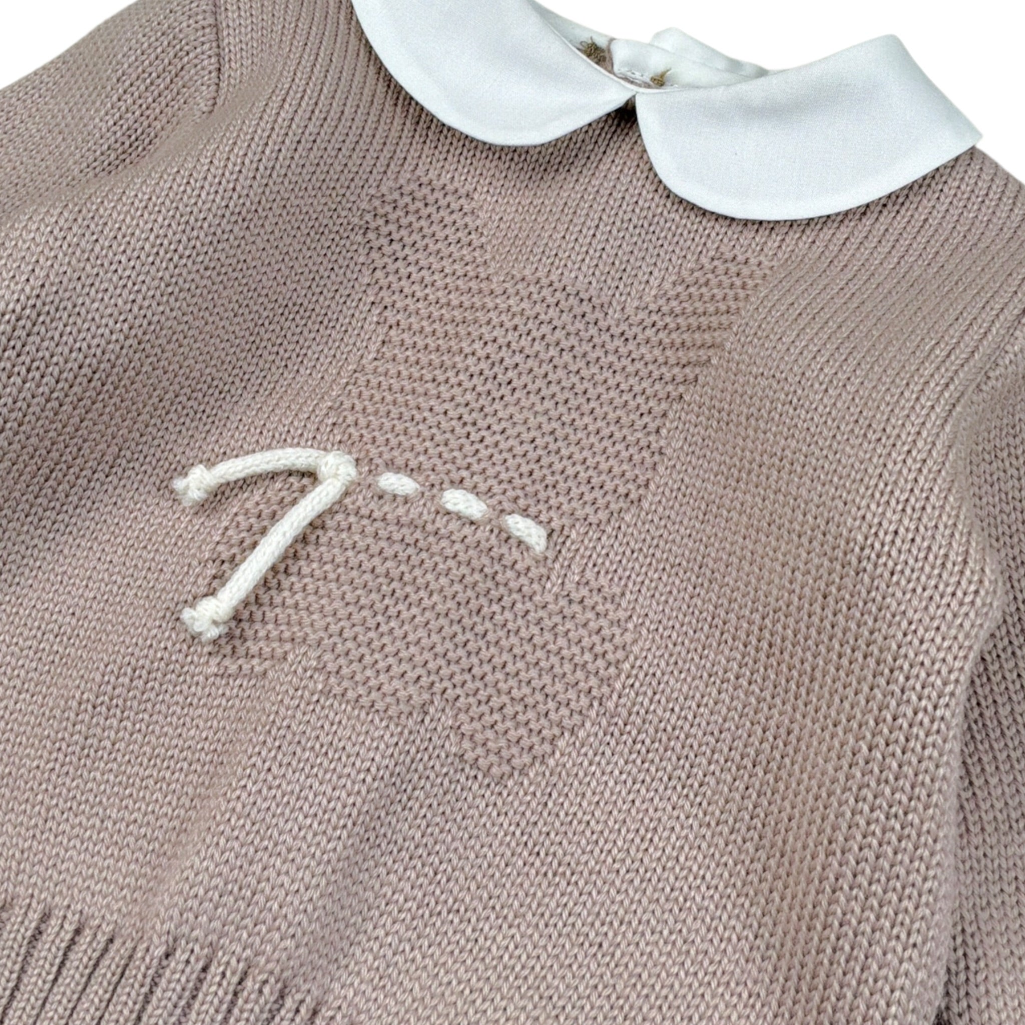 I Delfi Completo 2Pz Maglia-Pantalone Beige per Neonato 24A4181 BEIGE I DELFI 