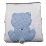 I Delfi Coperta Bicolore con Stampa Panna per Neonato 25A6265 PANNA I DELFI 