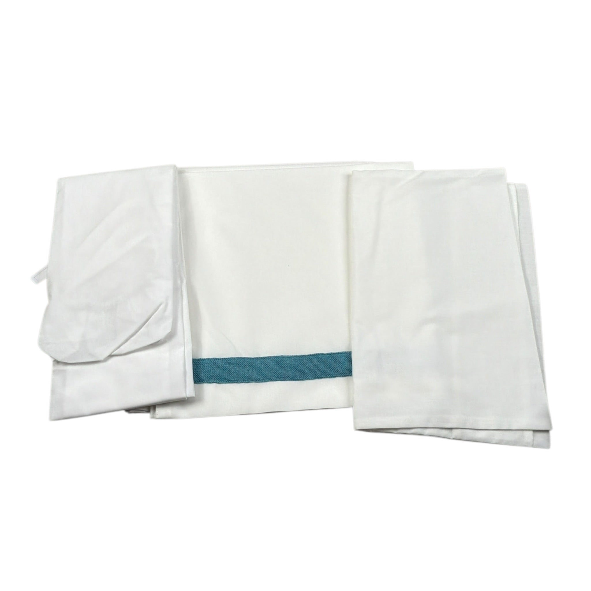 I Delfi Set 3 Pezzi Lenzuola Tinta Nita Panna per Neonato 25A6464 PANNA I DELFI 