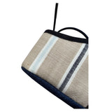 I Delfi Scarpine Bicolore Cn Lacci Blu/Beige per Neonato 25P5568 BLU/BEIGE I DELFI 