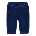 I Do Pantalone tinta unita con Elastico In Vita Blu per Neonato 4A229 BLU I DO 