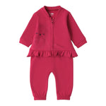 I Do Completo 2Pz Felpa-Pantalone Fuxia per Neonata 4F089 FUXIA I DO 
