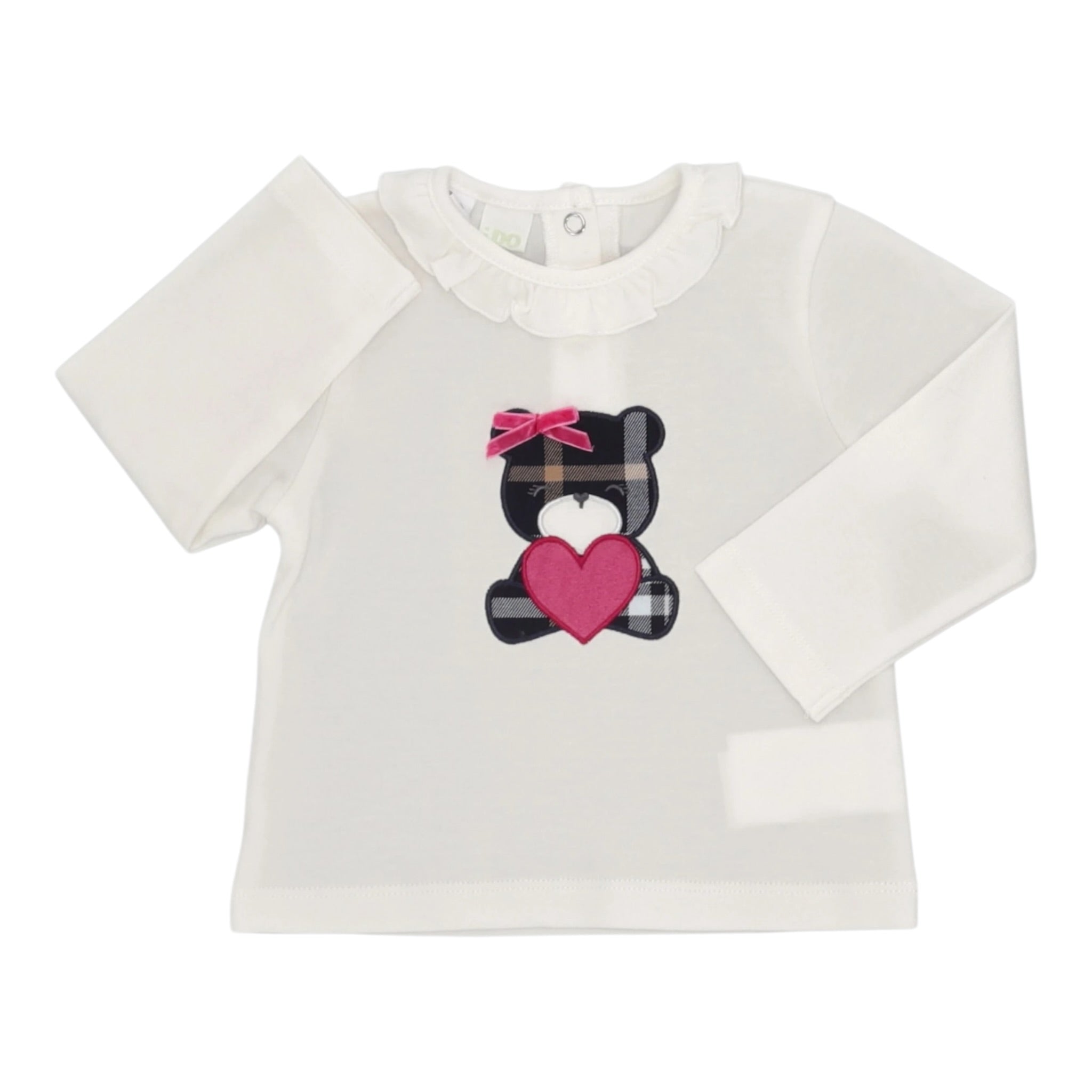 I Do Completo 2Pz Shirt-Short Bianco per Neonata 4F116 BIANCO I DO 