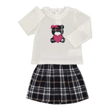 I Do Completo 2Pz Shirt-Short Bianco per Neonata 4F116 BIANCO I DO 