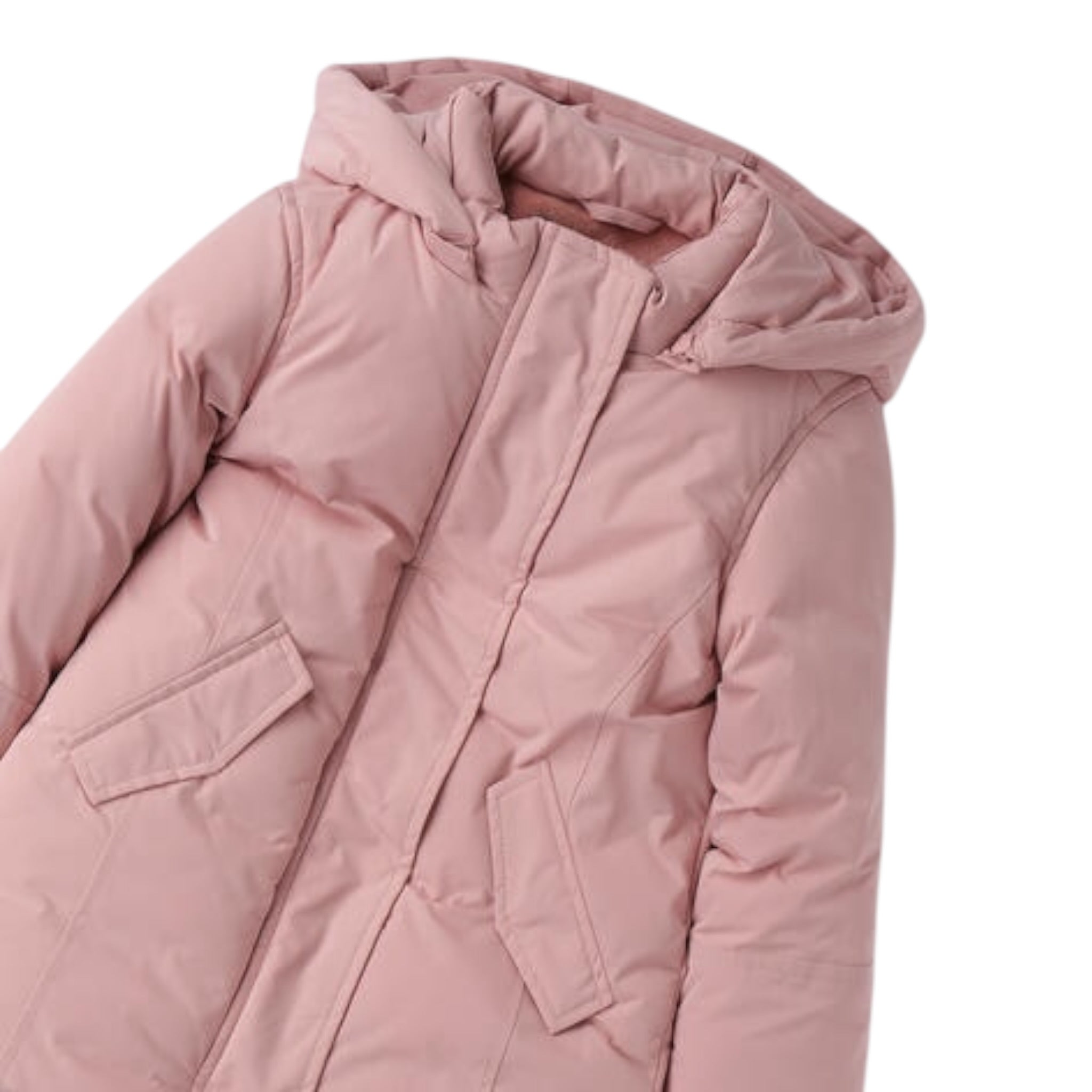 I Do Giubbino tinta unita con Zip E Cappuccio Rosa per Bambina 4F277 ROSA I DO 