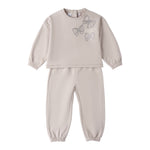 I Do Completo 2Pz Felpa-Pantalone Grigio per Neonata 4F339N GRIGIO I DO 