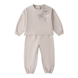 I Do Completo 2Pz Felpa-Pantalone Grigio per Neonata 4F339N GRIGIO I DO 