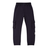 I Do Pantalone Modello Tuta tinta unita con Elastico In Vita Nero per Bambino 4F465 NERO I DO 