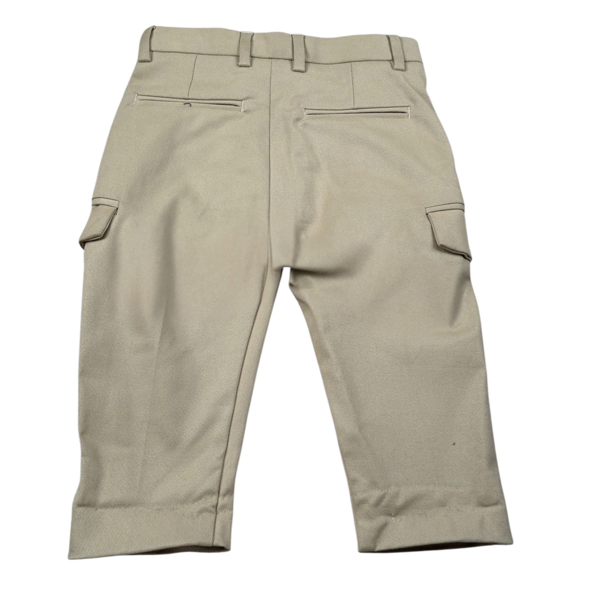 I'M Brian Pantalone tinta unita con Girovita Regolabile Beige per Neonato PA2679JN BEIGE I'M BRIAN 