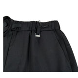 I'M Brian Pantalone tinta unita con Elastico In Vita Nero per Neonato PA3269J NERO I'M BRIAN 