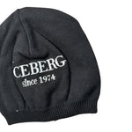Iceberg Cappello tinta unita con Stampa Nero per Bambino CAICE2350B NERO ICEBERG 